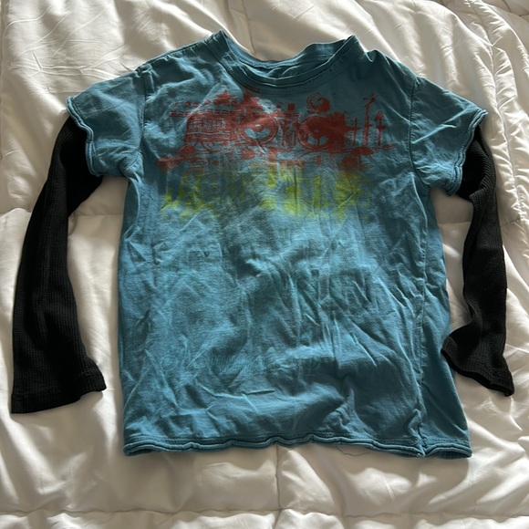 Boys Size 7 Sovereign Code & Because We Were Bored T-Shirt and Pants - Picture 2 of 6